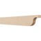Ekena Millwork 2in. W x 4in. H x 24in. L Del Monte Woodgrain TimberThane Rafter Tail, Primed Tan RFTUR02X04X24DELRCPR - alternate 1